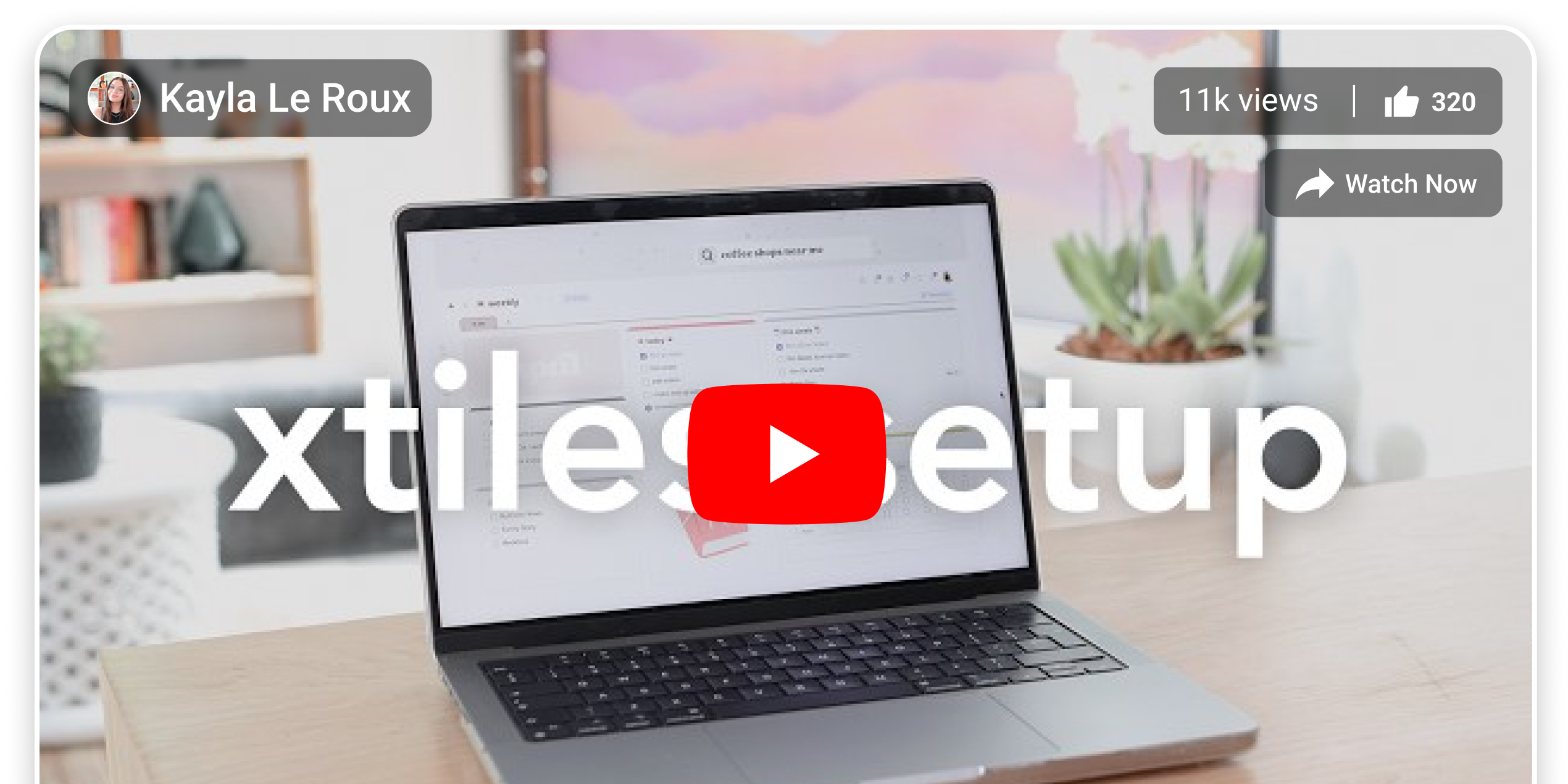 YouTube review: xtiles setup