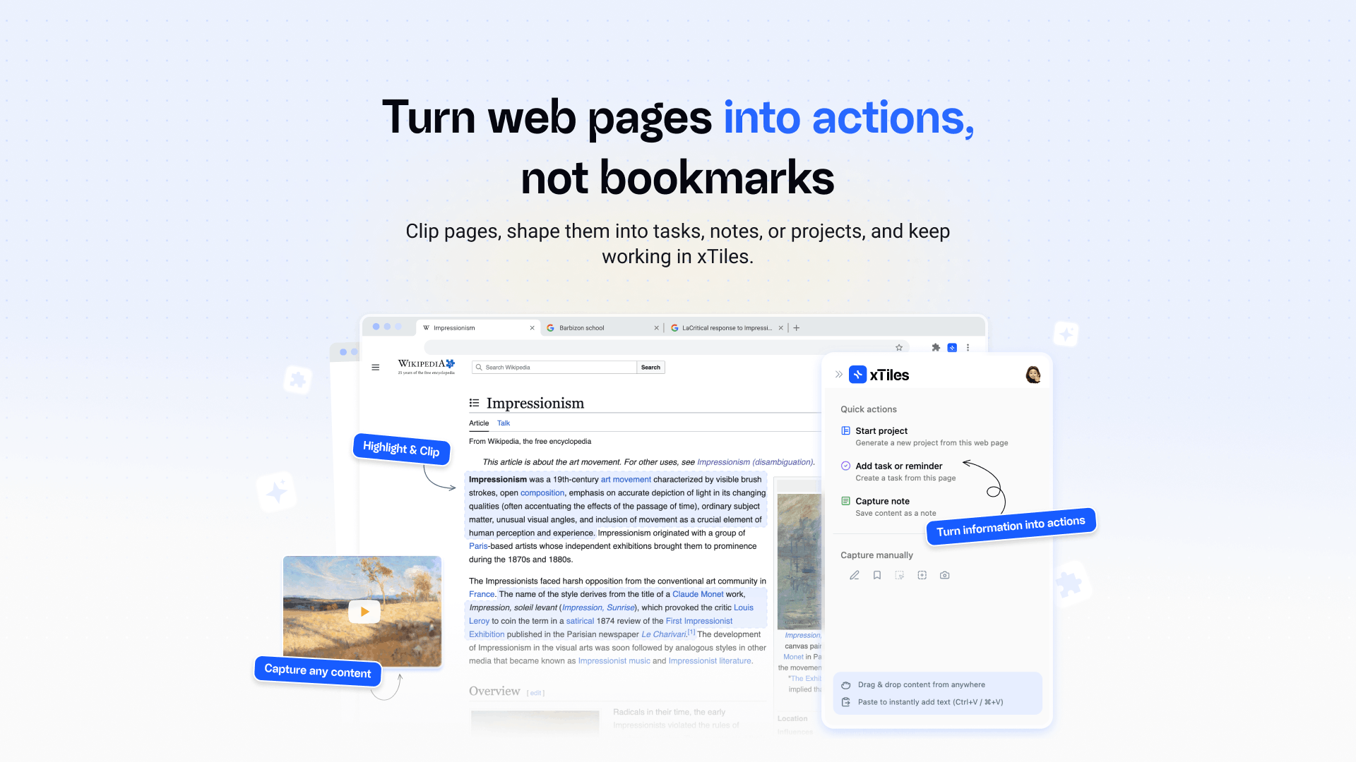 xTiles Web Clipper