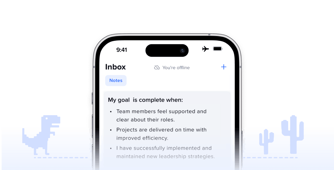 Stay synced on-the-go