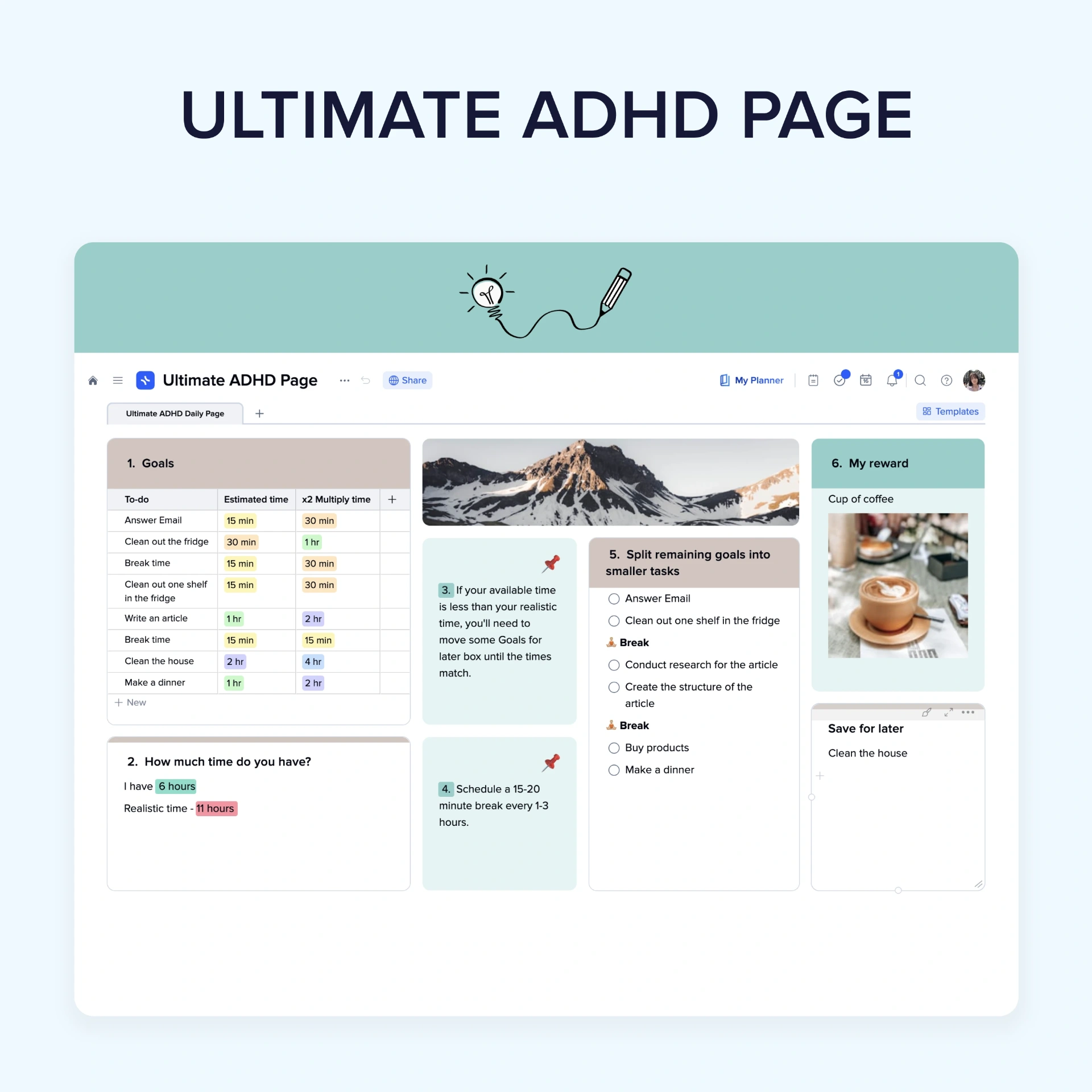 Ultimate ADHD Page